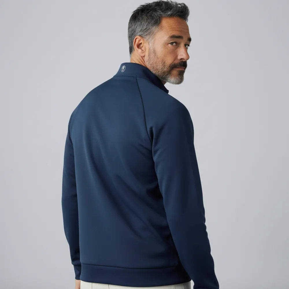 Pull Golf Technique Homme Bleu Marine