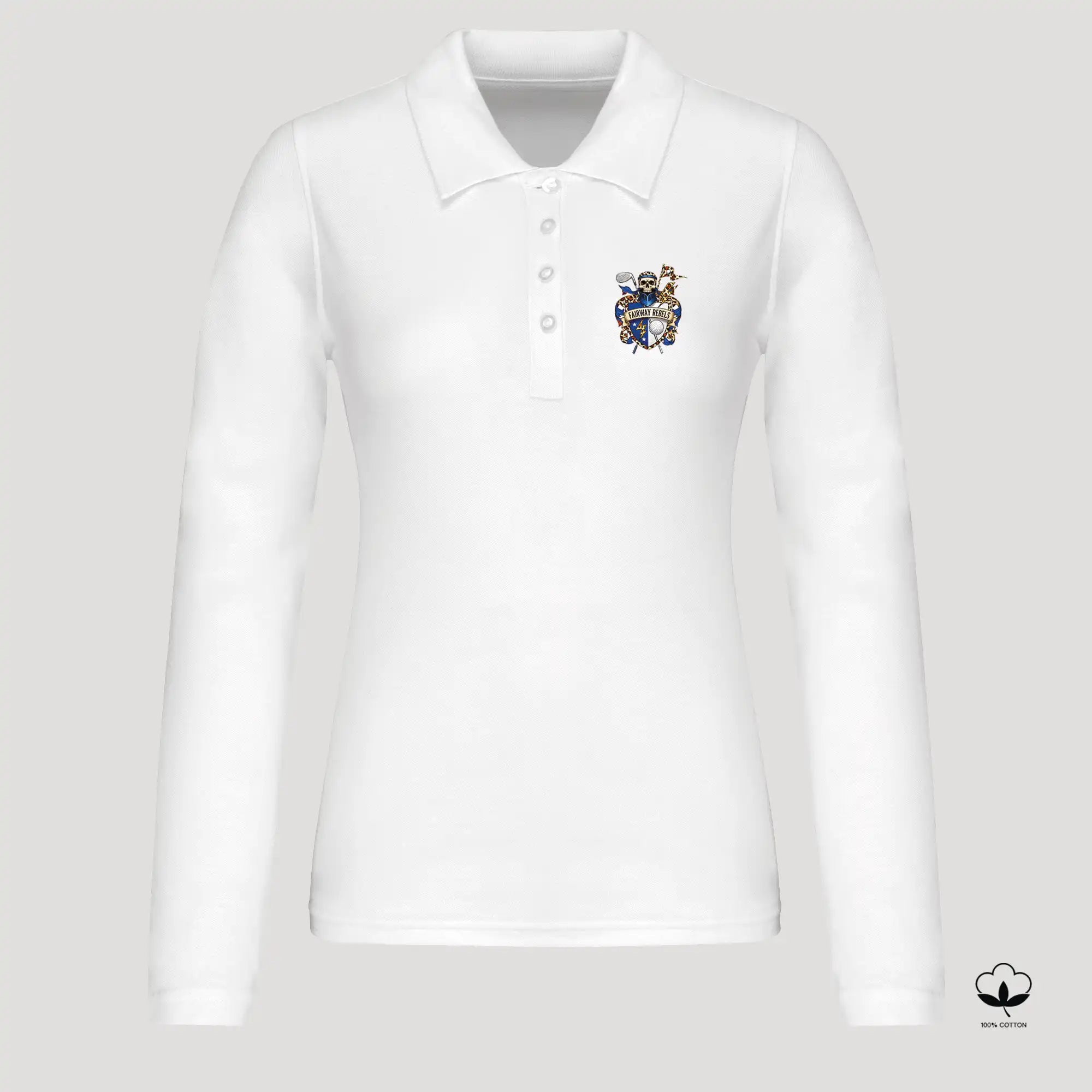Polo golf femme Blason manches longues - Fairway Rebels-  49.00 EUR
