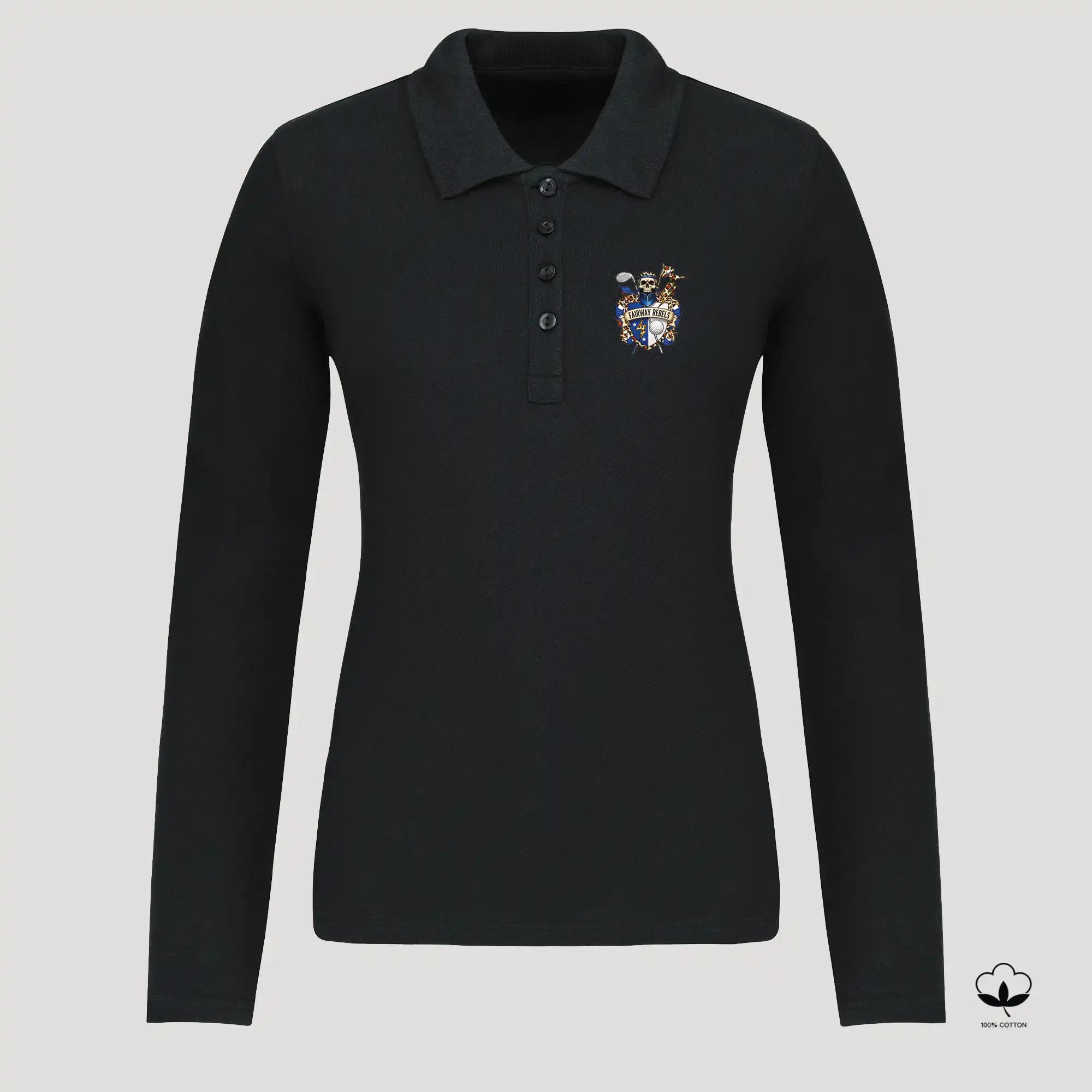 Polo golf femme Blason manches longues - Fairway Rebels-  49.00 EUR