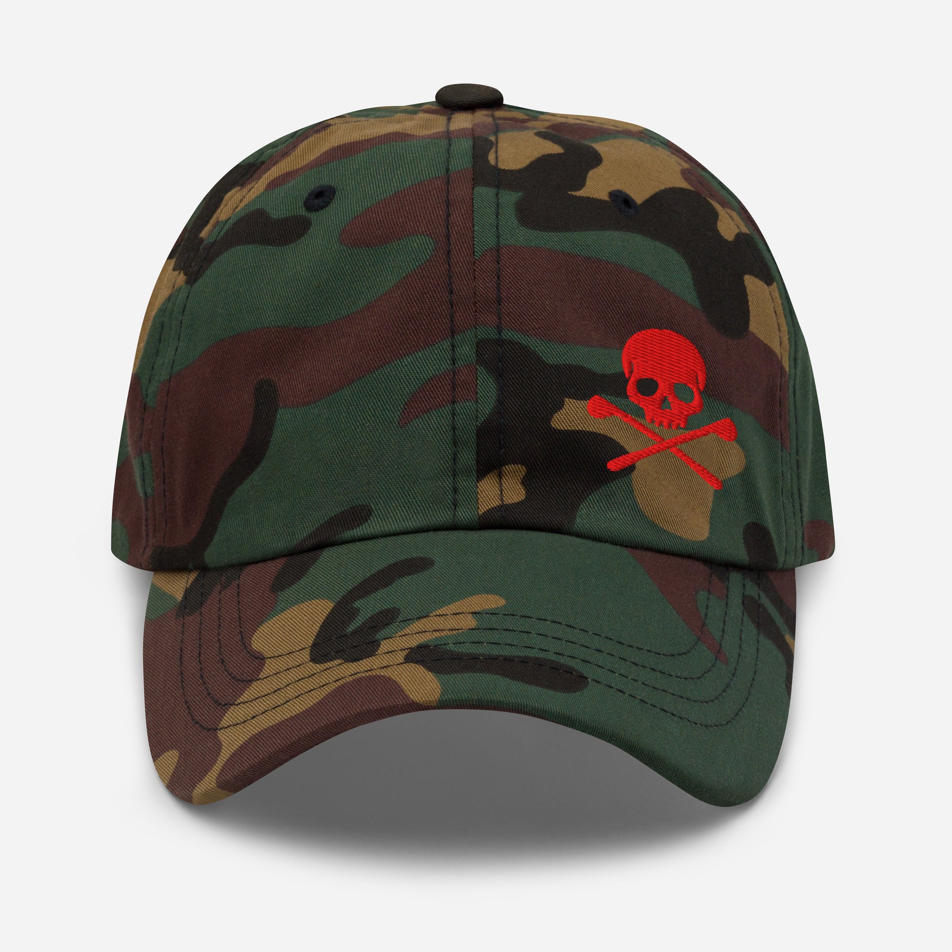 Casquette de Golf Skull Red Fairway Rebels - Fairway Rebels