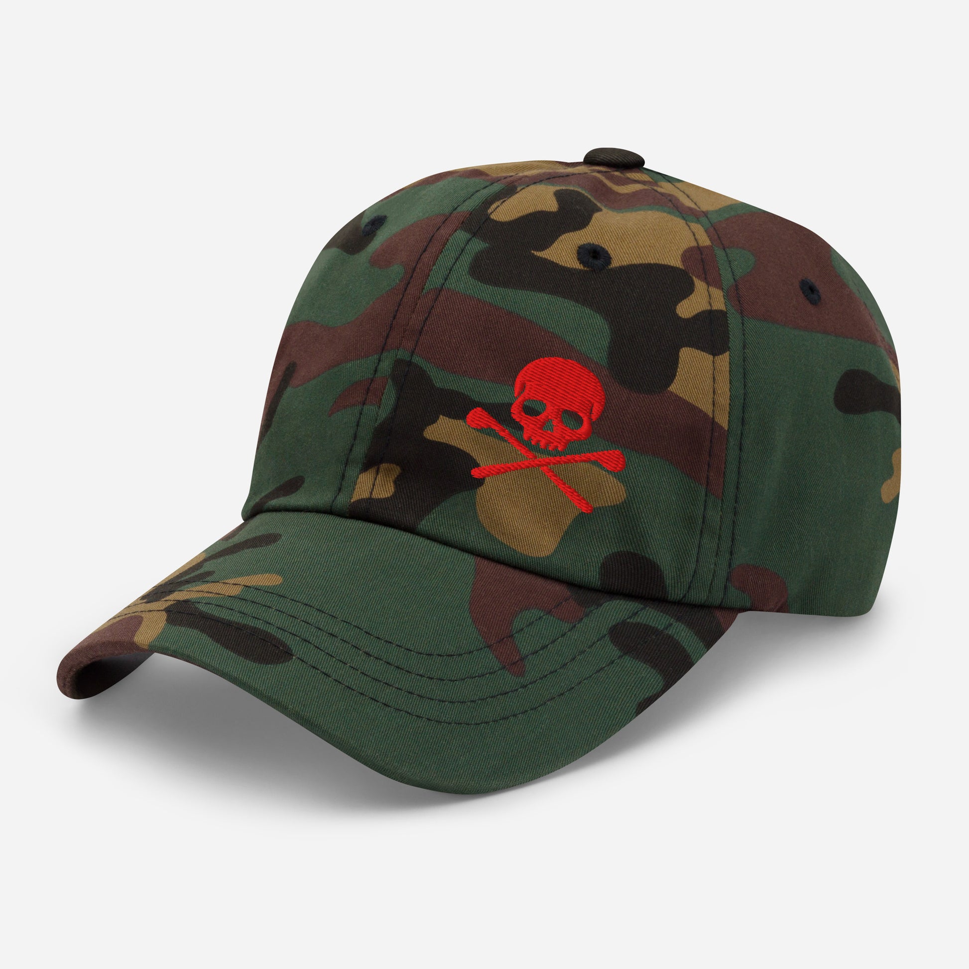 Casquette de Golf Skull Red Fairway Rebels - Fairway Rebels