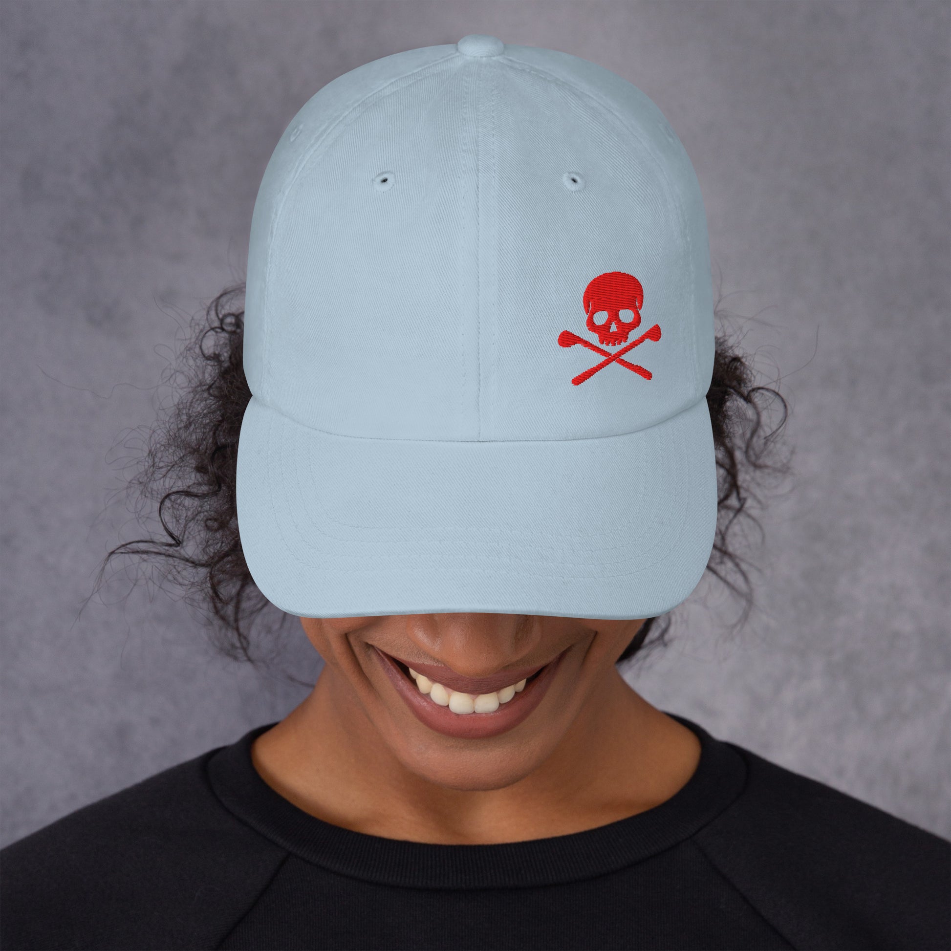 Casquette de Golf Skull Red Fairway Rebels - Fairway Rebels