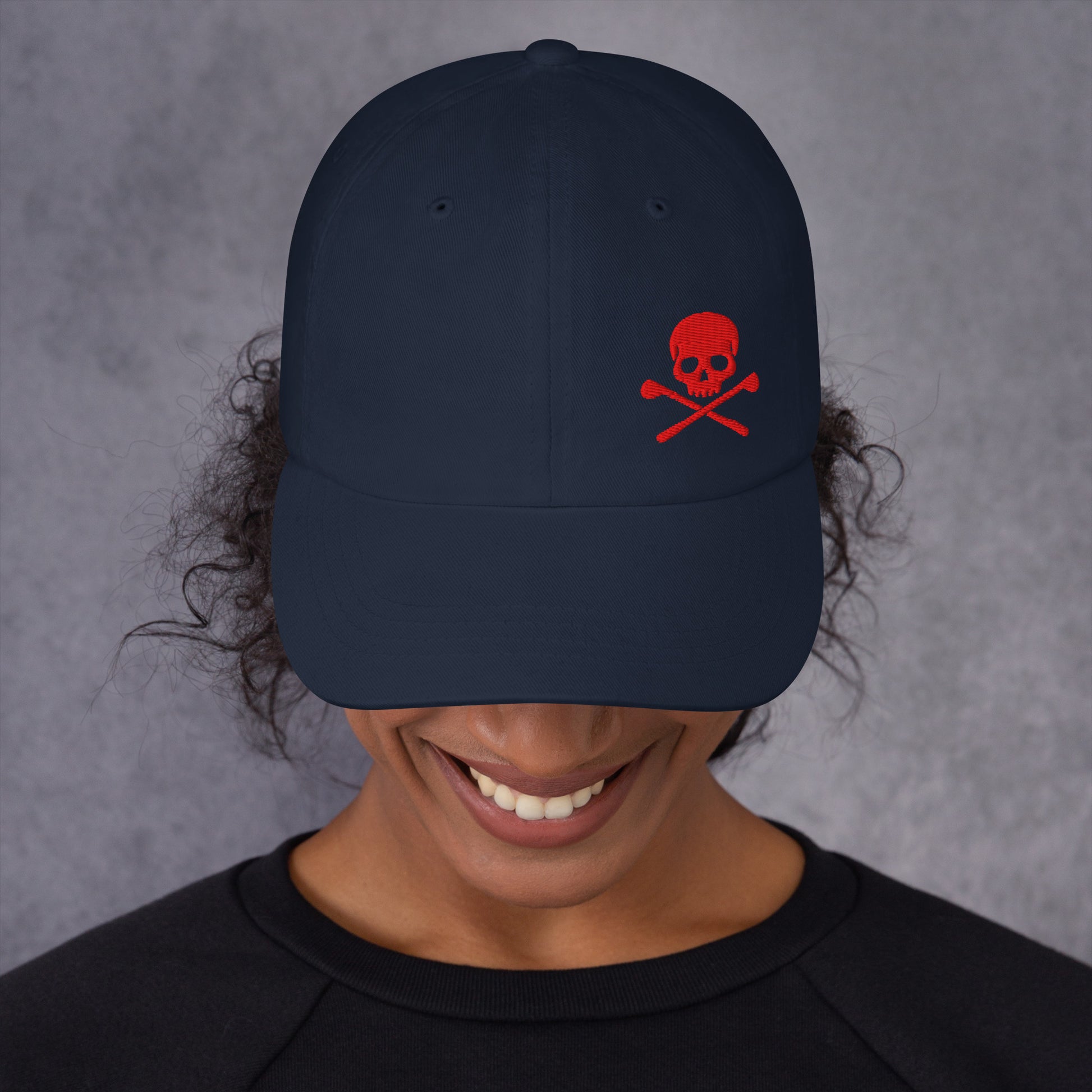 Casquette de Golf Skull Red Fairway Rebels - Fairway Rebels