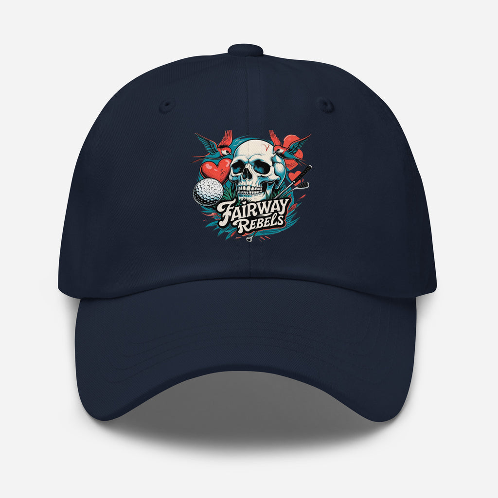 Casquette de Golf Fairway Rebels – Modèle “Hiron” Bleu Marine - Fairway Rebels golf