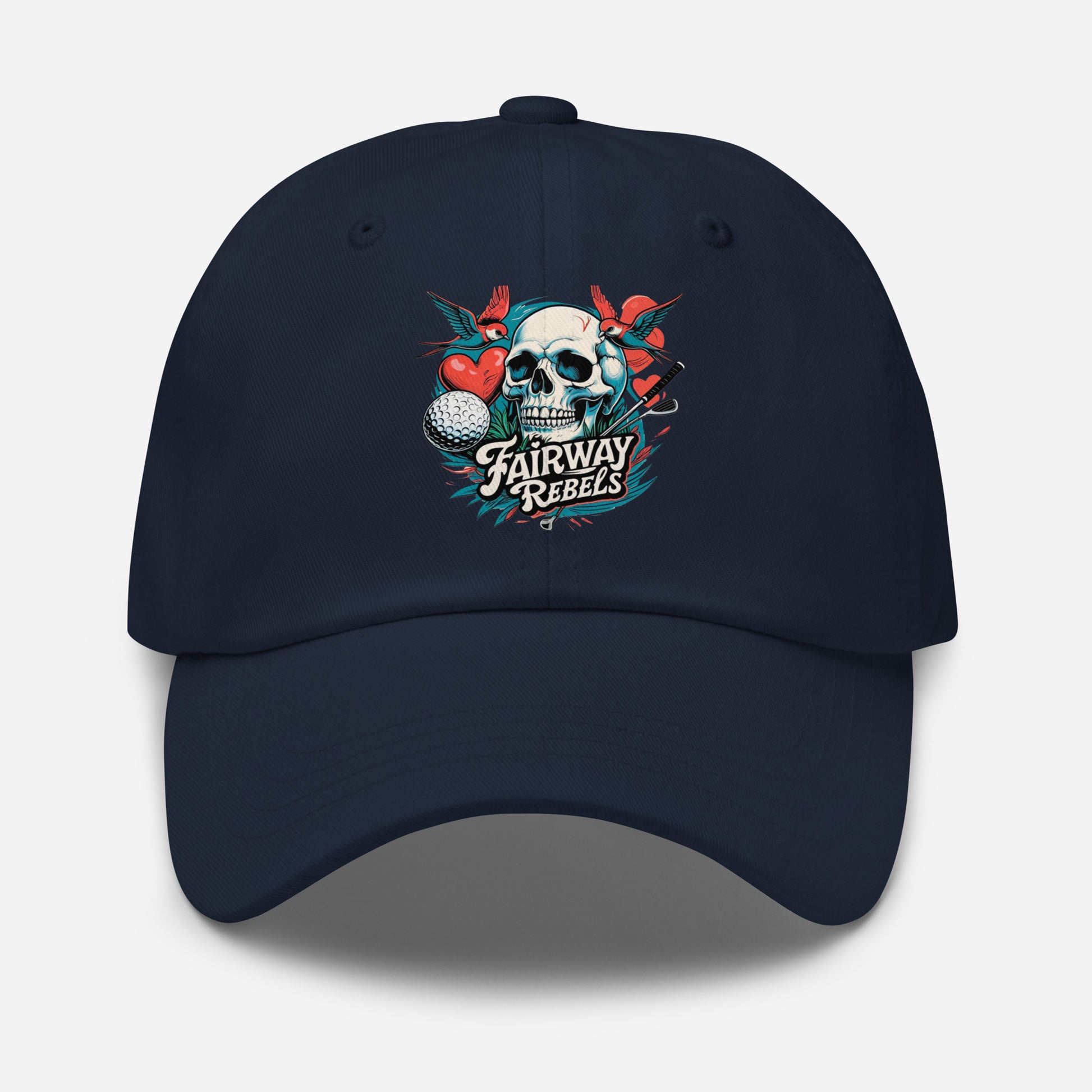 Casquette de Golf Fairway Rebels – Modèle “Hiron” Bleu Marine - Fairway Rebels golf