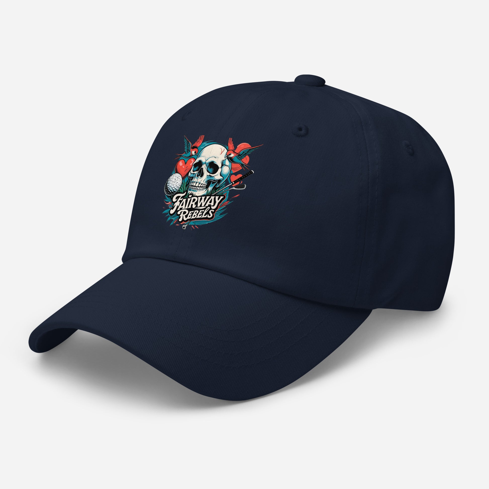 Casquette de Golf Fairway Rebels – Modèle “Hiron” Bleu Marine - Fairway Rebels golf