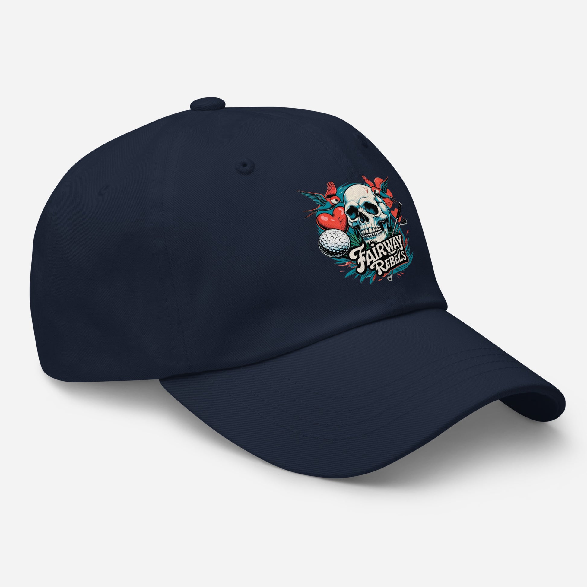 Casquette de Golf Fairway Rebels – Modèle “Hiron” Bleu Marine - Fairway Rebels golf