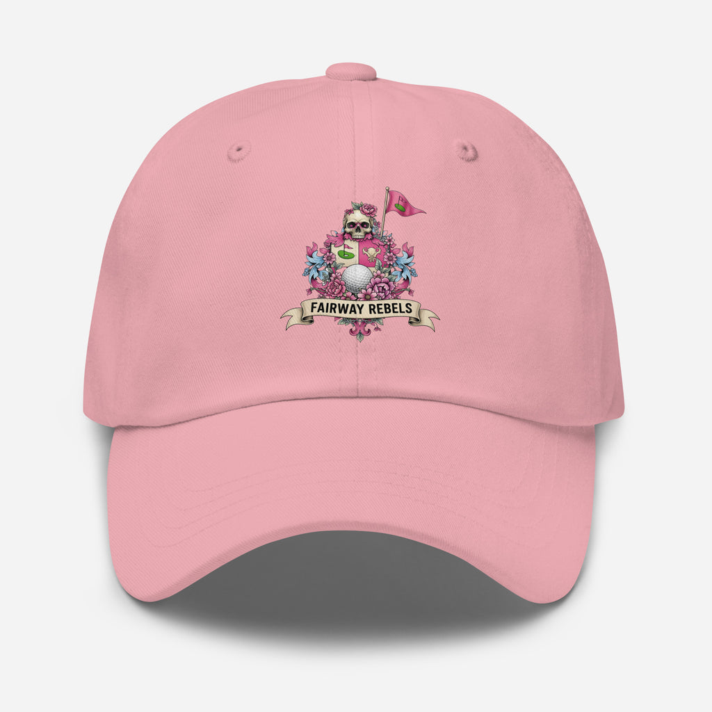 Casquette de Golf Fairway Rebels Modèle “ Queen” Rose - Fairway Rebels golf