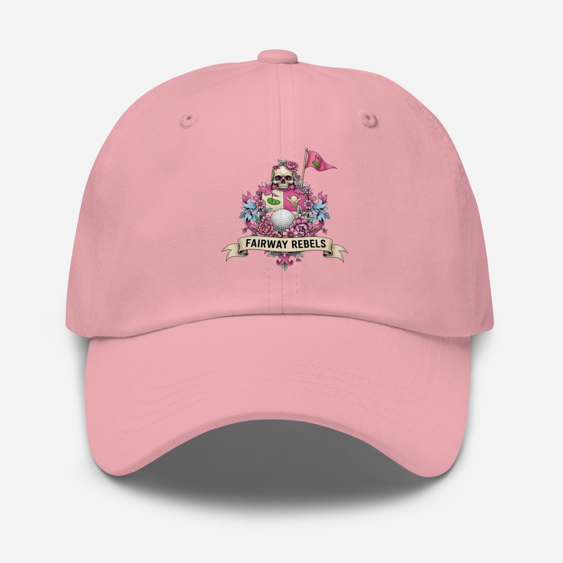 Casquette de Golf Fairway Rebels Modèle “ Queen” Rose - Fairway Rebels golf