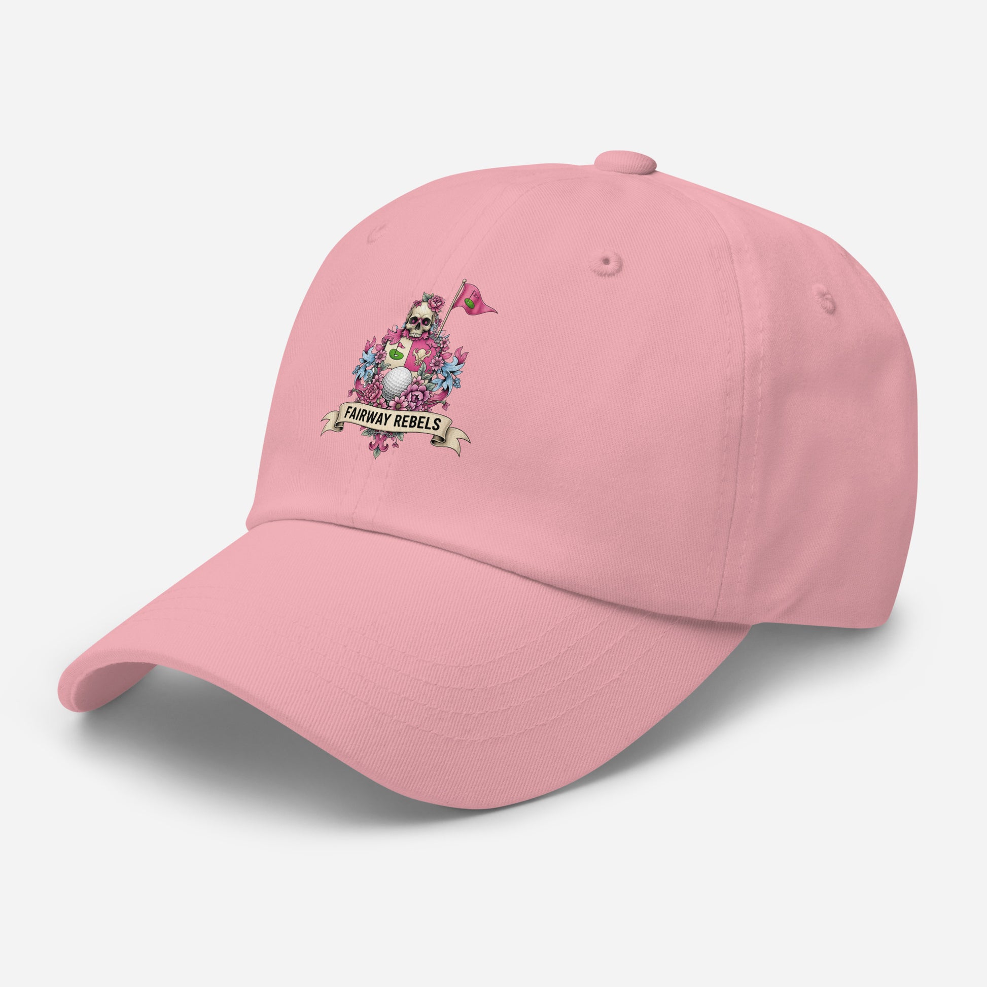 Casquette de Golf Fairway Rebels Modèle “ Queen” Rose - Fairway Rebels golf