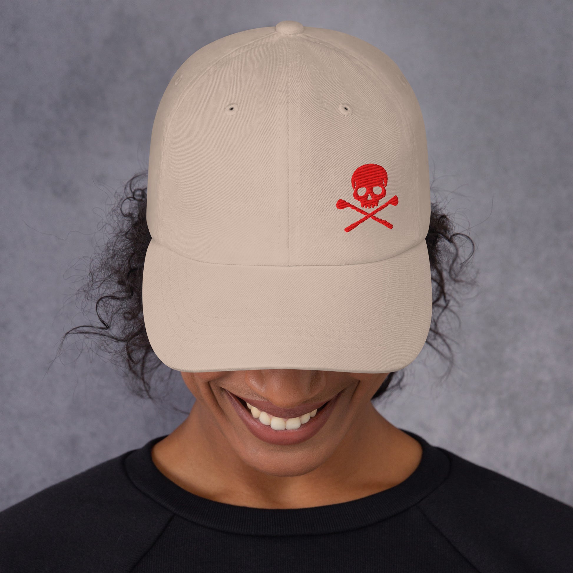 Casquette de Golf Skull Red Fairway Rebels - Fairway Rebels