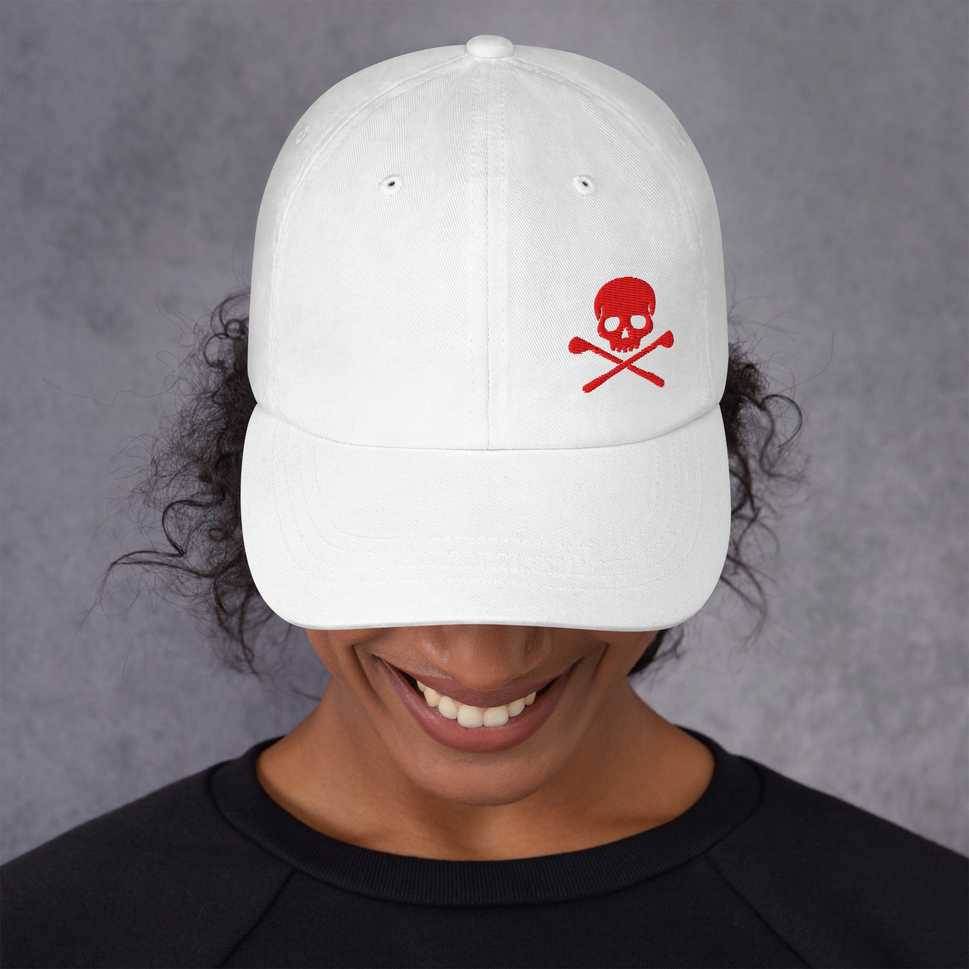 Casquette de Golf Skull Red Fairway Rebels - Fairway Rebels