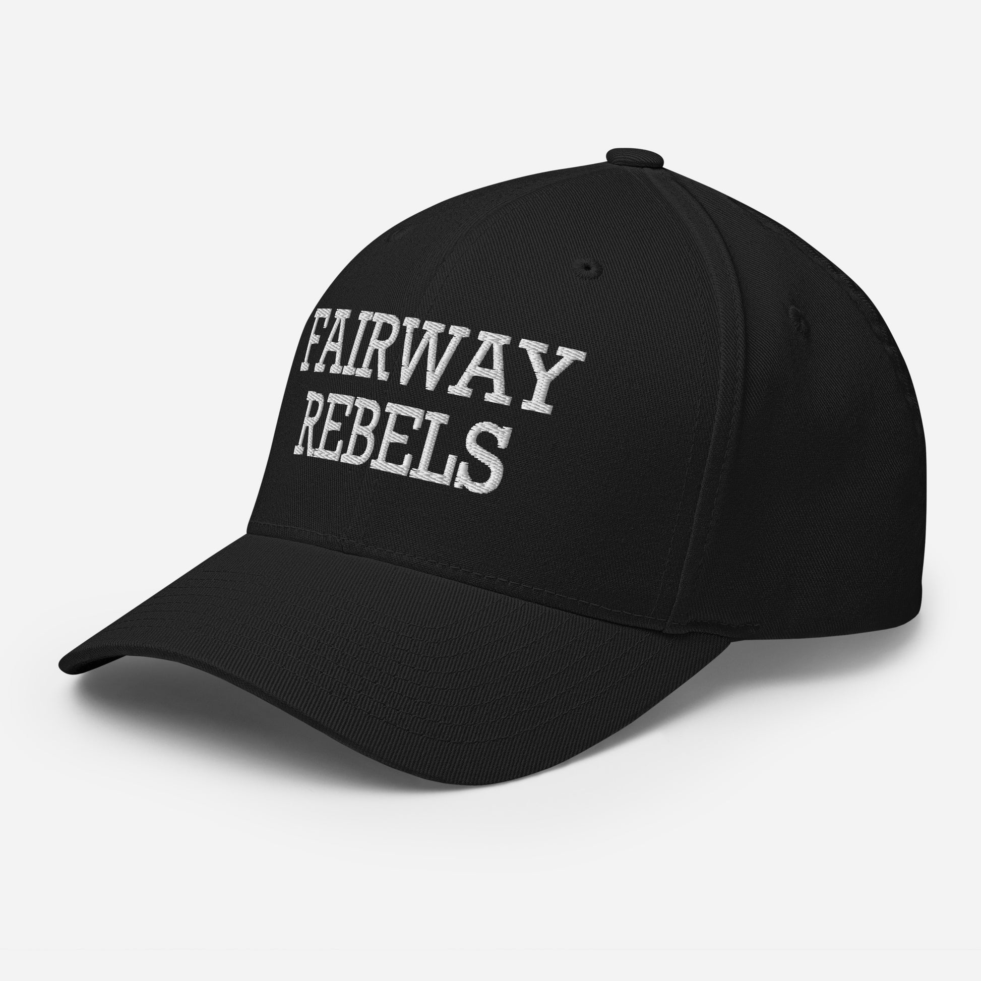 Casquette de Golf Fairway Rebels NOIR - Fairway Rebels golf