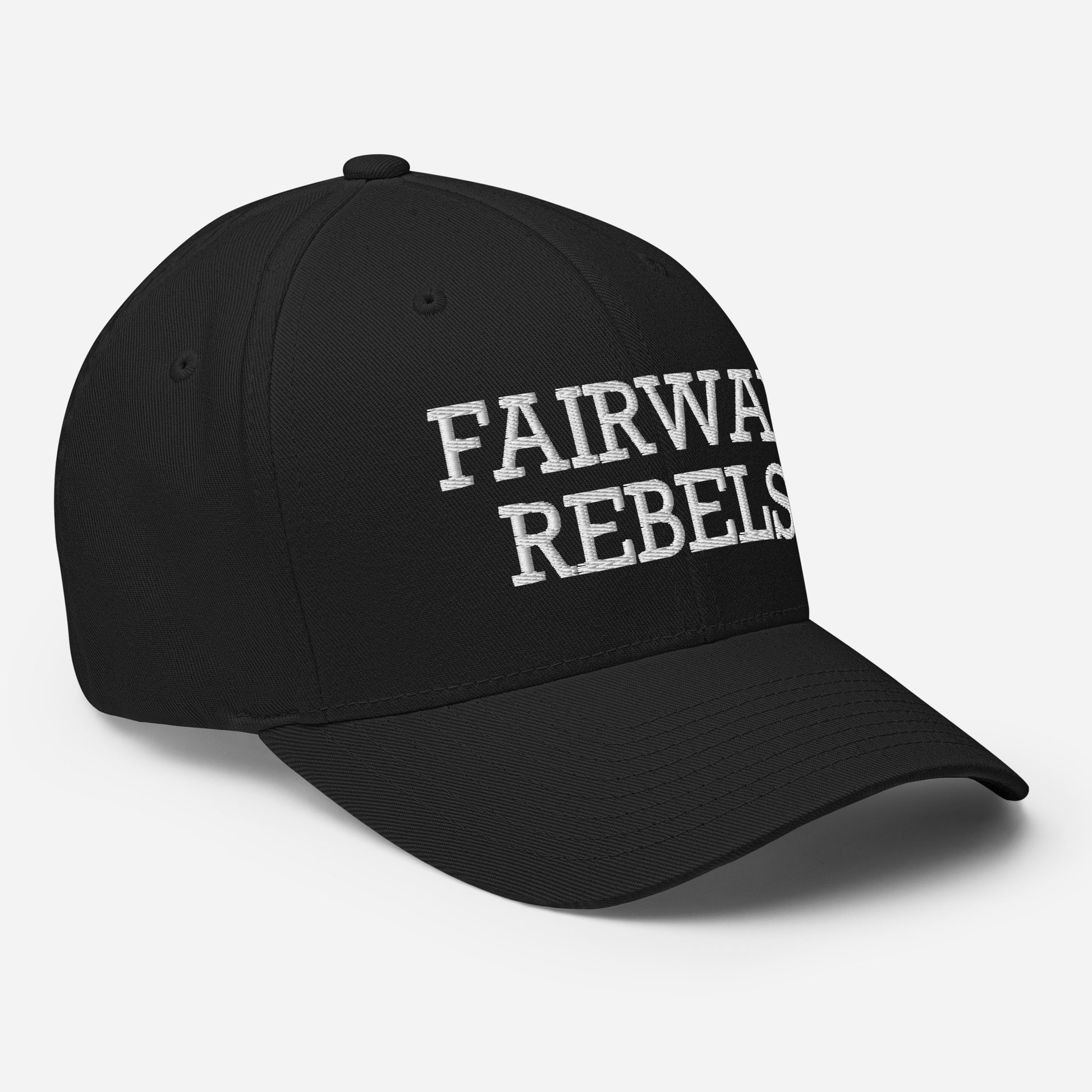 Casquette de Golf Fairway Rebels NOIR - Fairway Rebels golf