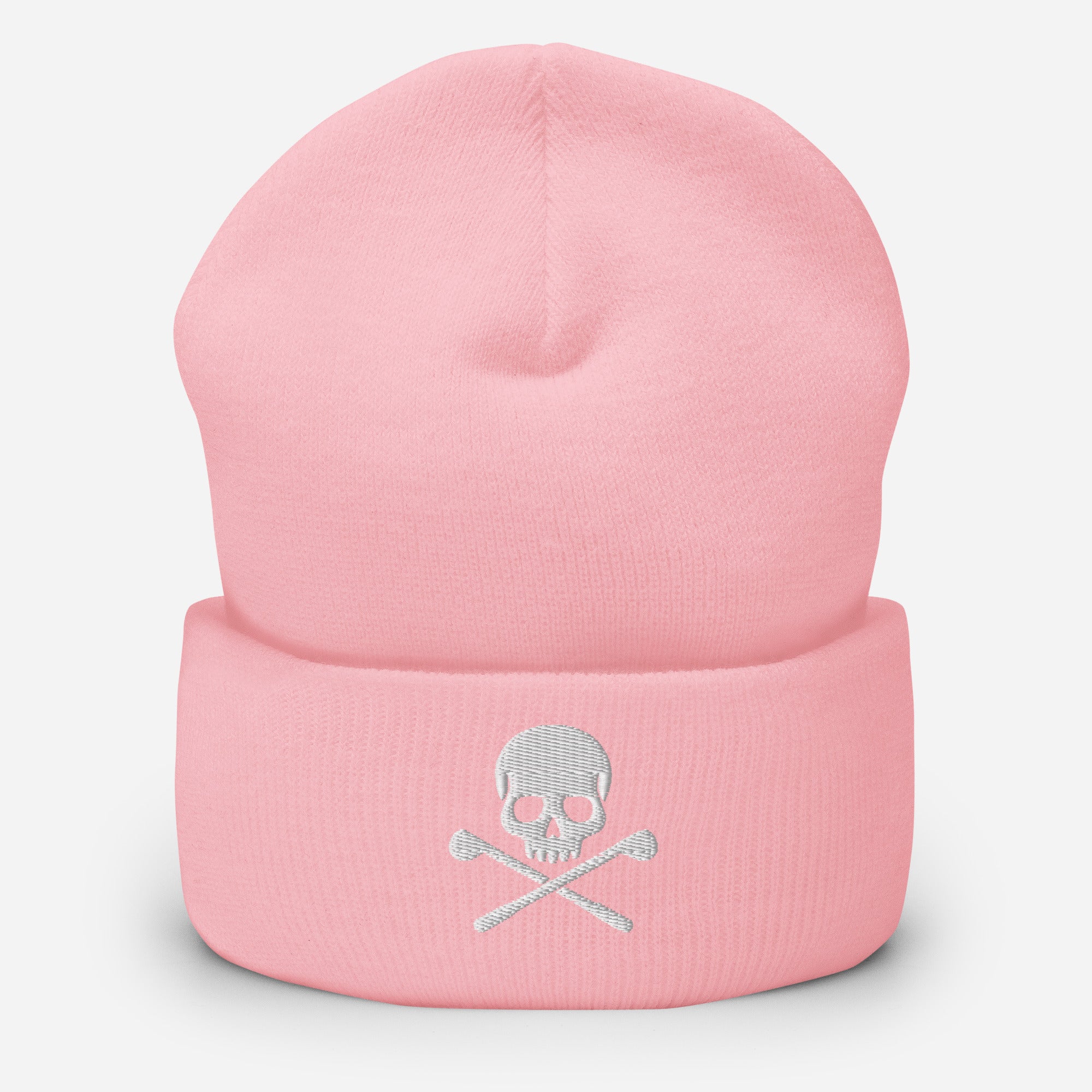Bonnet brodé tête de mort blanche – Fairway Rebels - Fairway Rebels