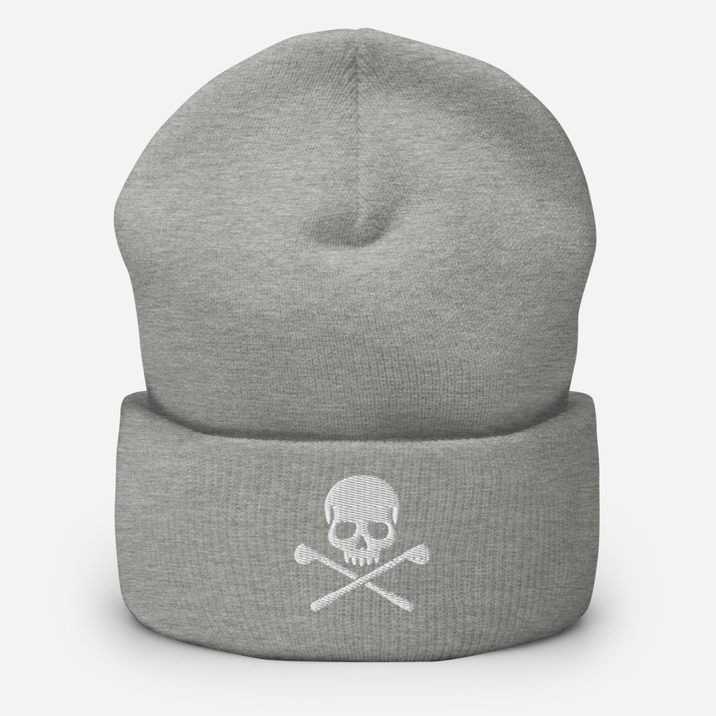 Bonnet brodé tête de mort blanche – Fairway Rebels - Fairway Rebels