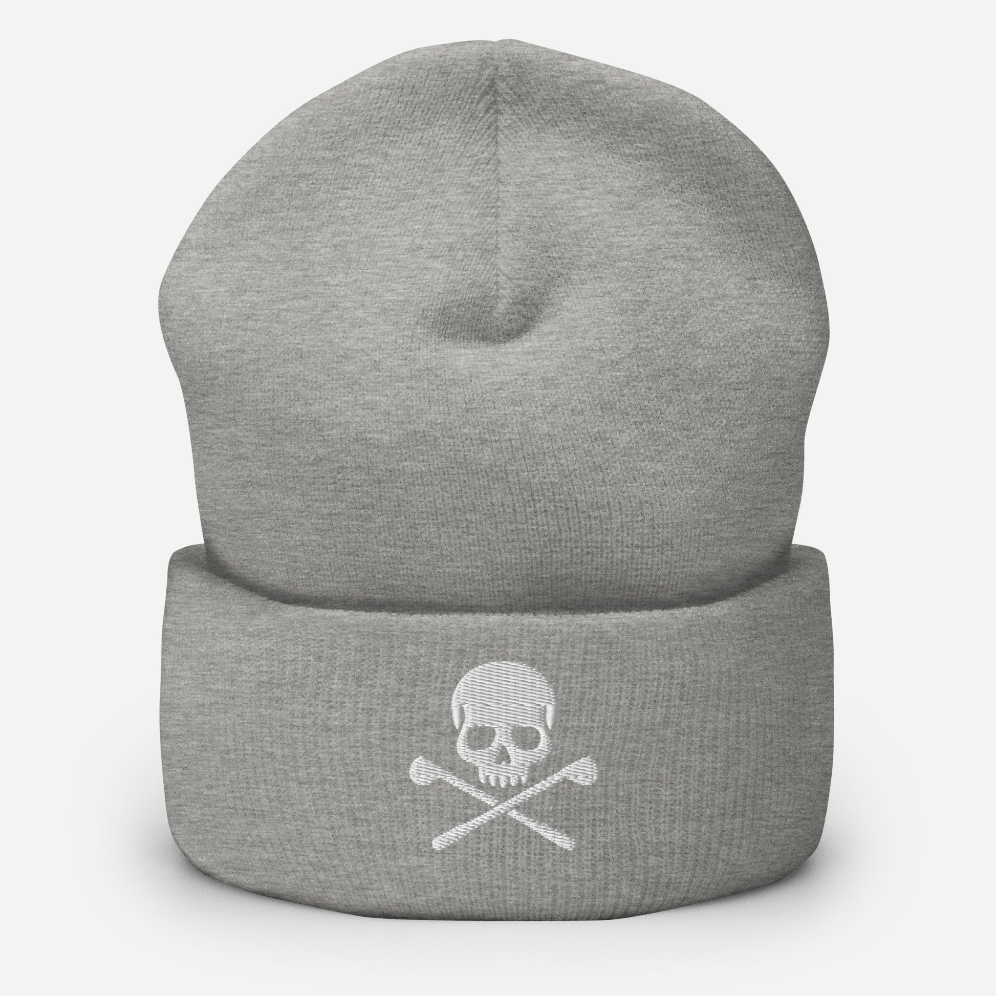 Bonnet brodé tête de mort blanche – Fairway Rebels - Fairway Rebels