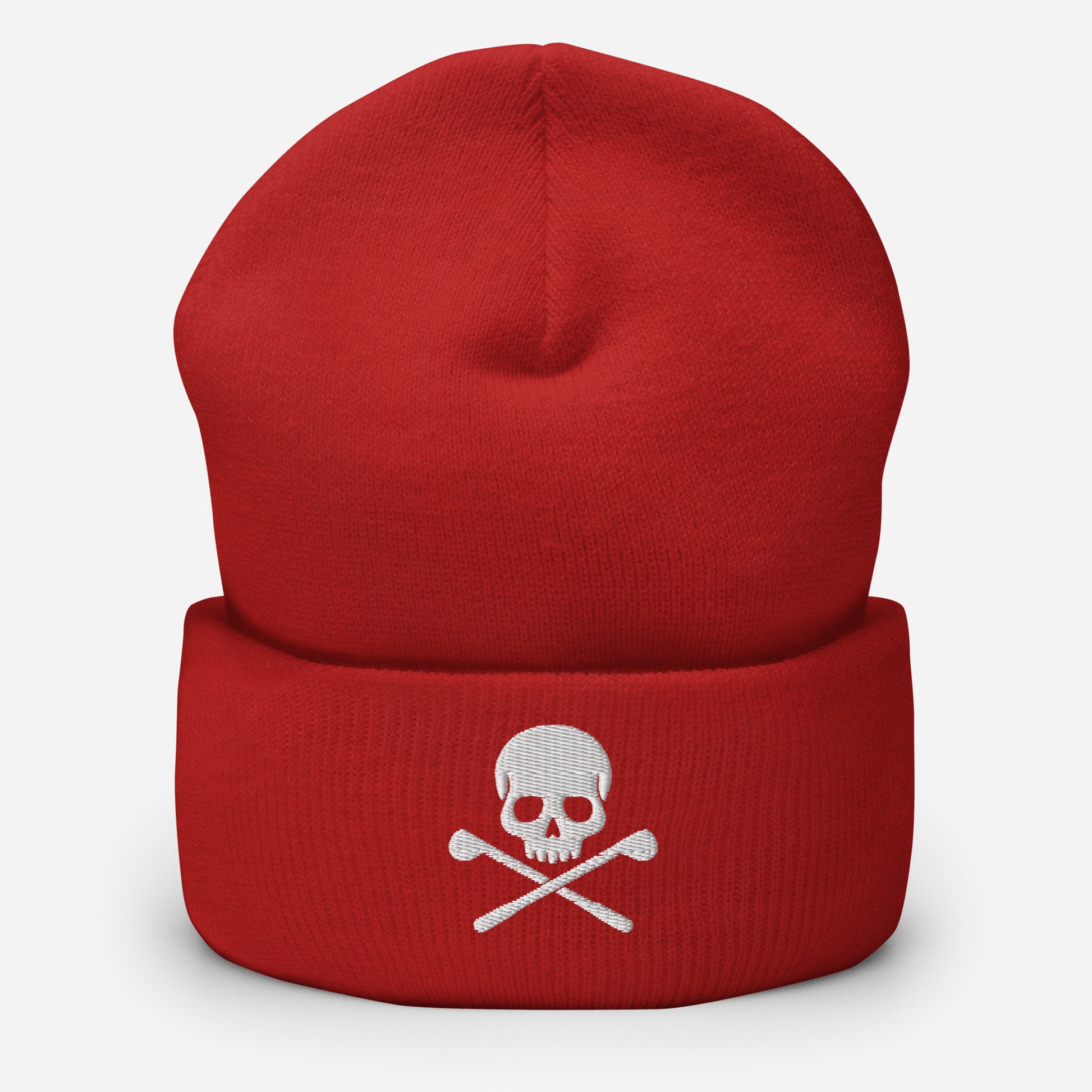 Bonnet brodé tête de mort blanche – Fairway Rebels - Fairway Rebels