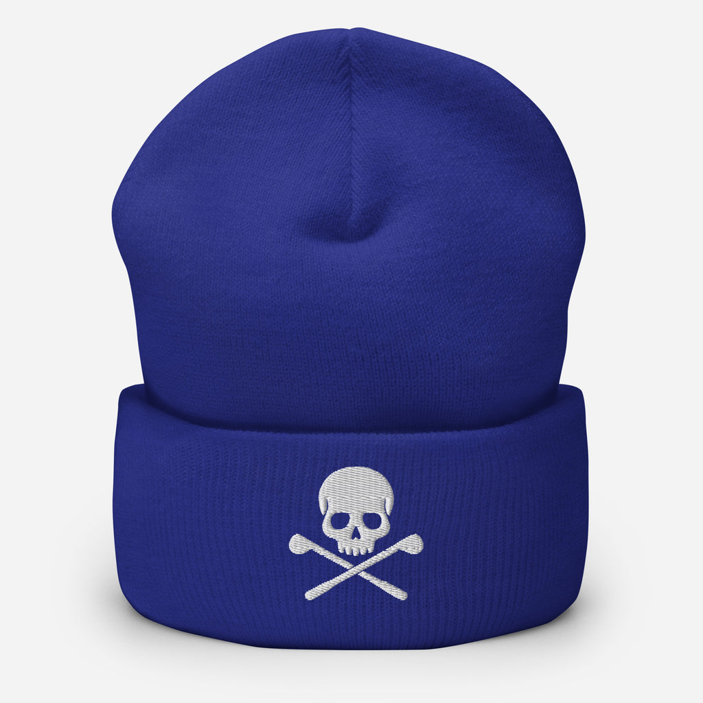 Bonnet brodé tête de mort blanche – Fairway Rebels - Fairway Rebels