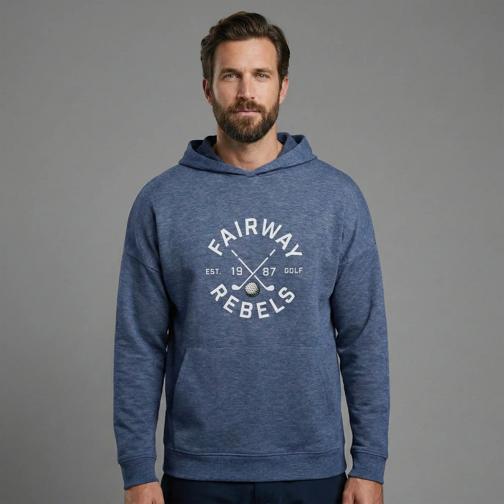 Hoodie golf homme technique 1987 - Fairway Rebels