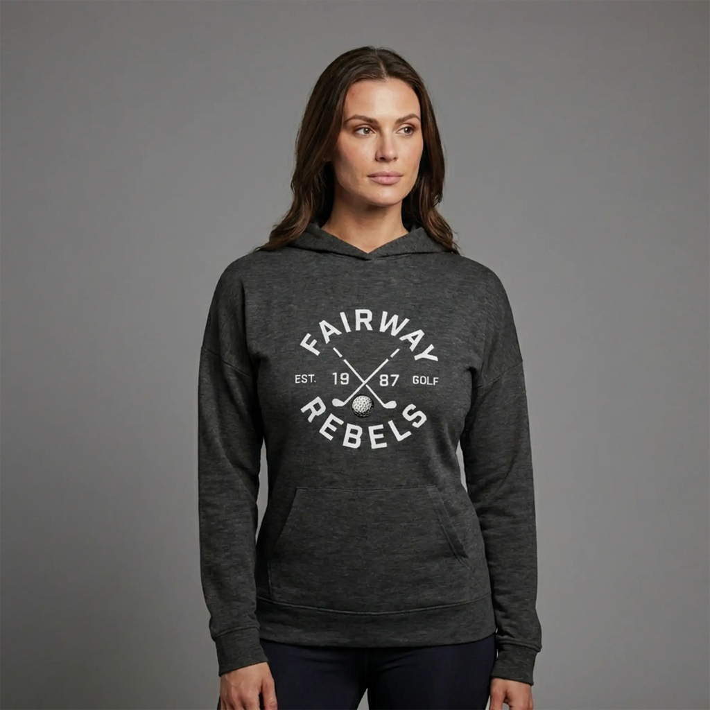Hoodie golf femme technique 1987 - Fairway Rebels
