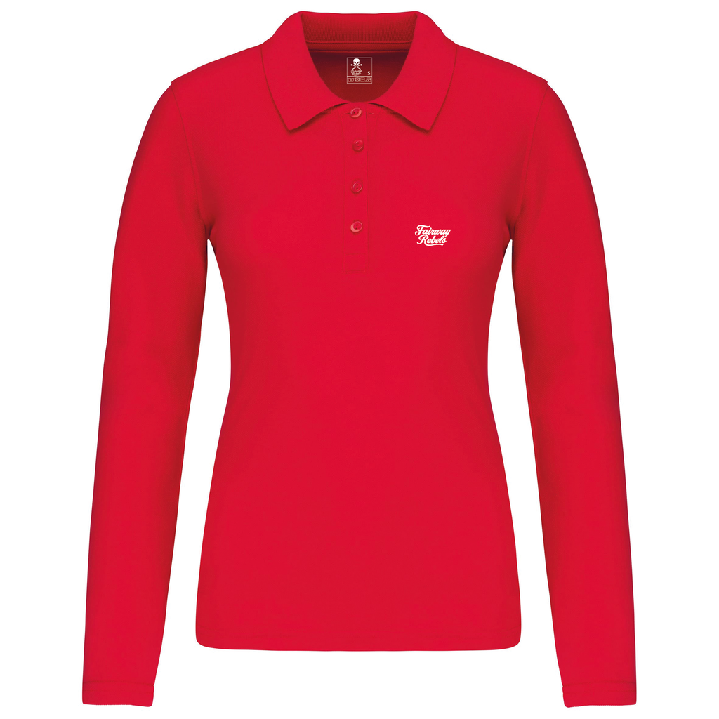 Polo de golf femme manches longues The One