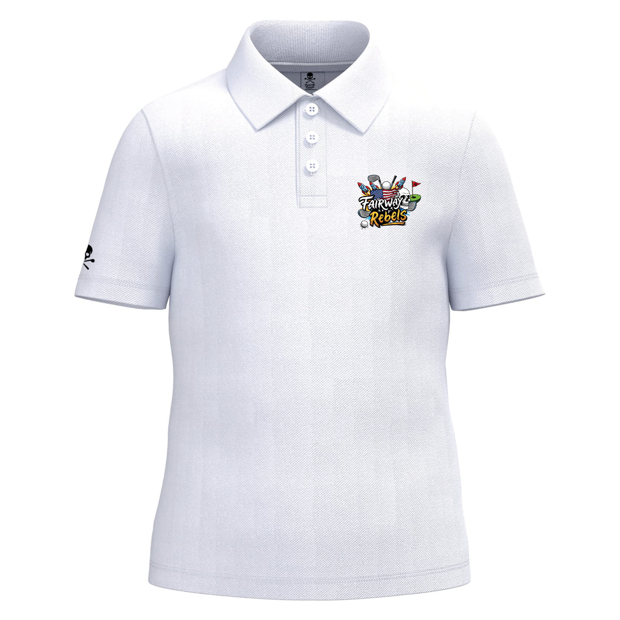 Polo lifestyle Army Enfant Fairway rebels Golf - Fairway Rebels golf