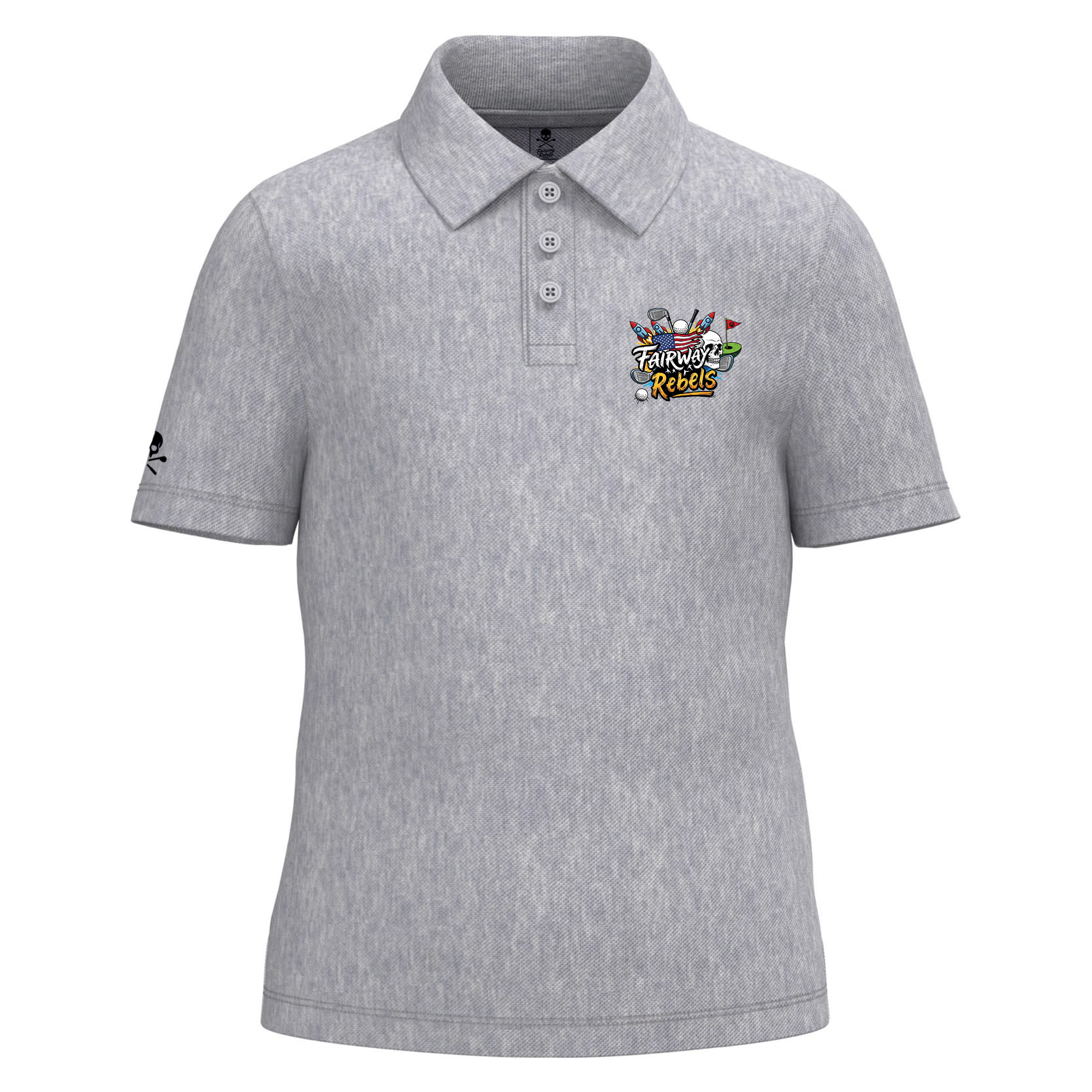 Polo lifestyle Army Enfant Fairway rebels Golf - Fairway Rebels golf