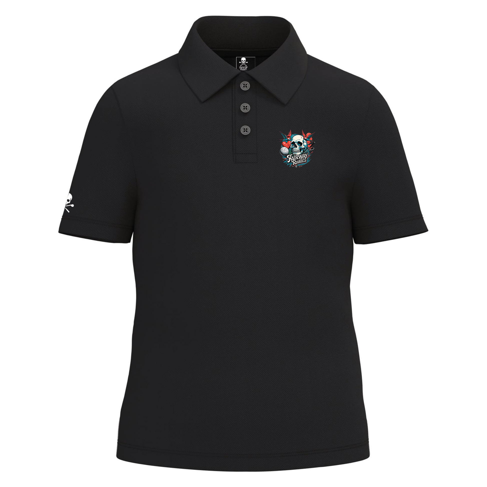 Polo lifestyle Hiron Enfant Fairway rebels - Fairway Rebels golf