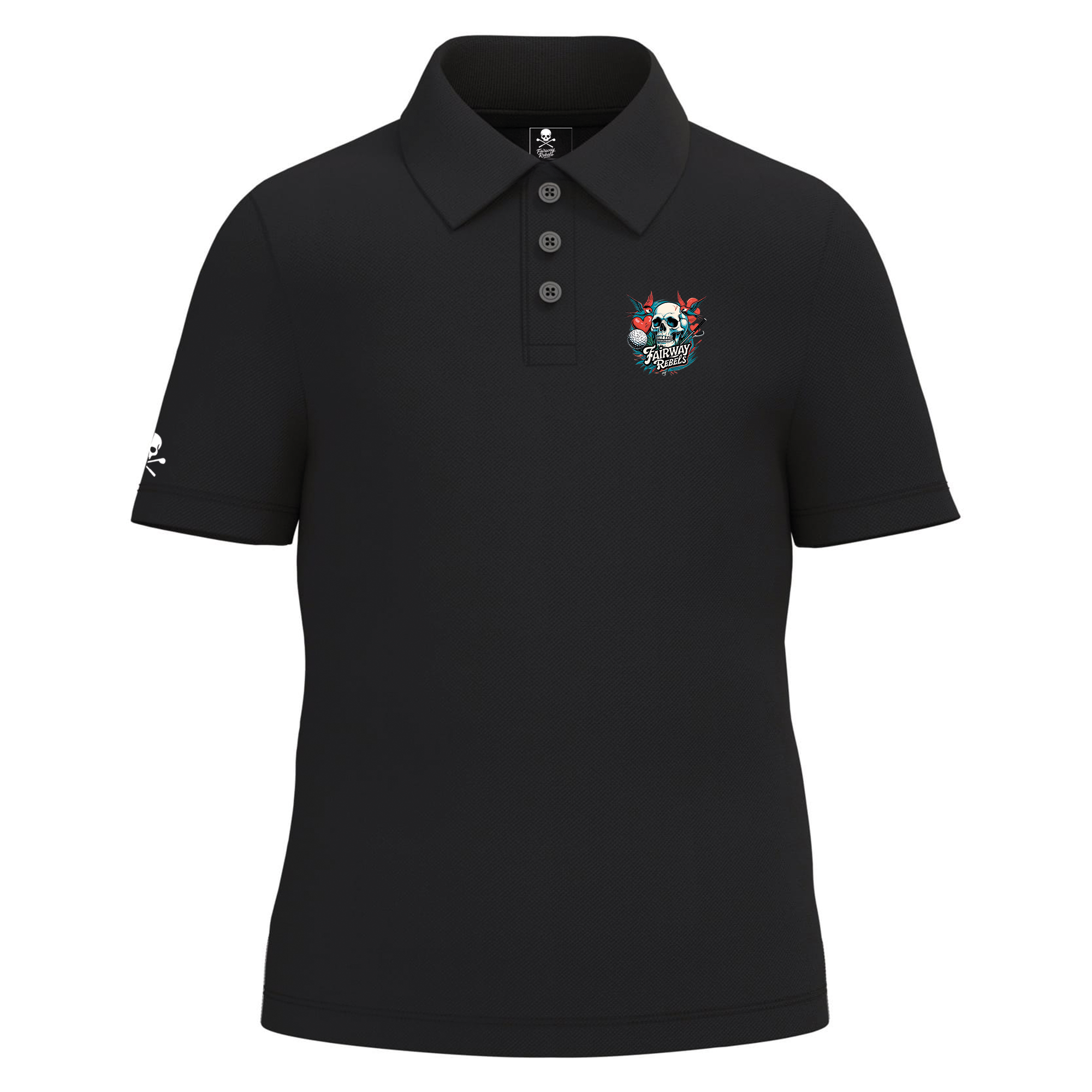 Polo lifestyle Hiron Enfant Fairway rebels - Fairway Rebels golf