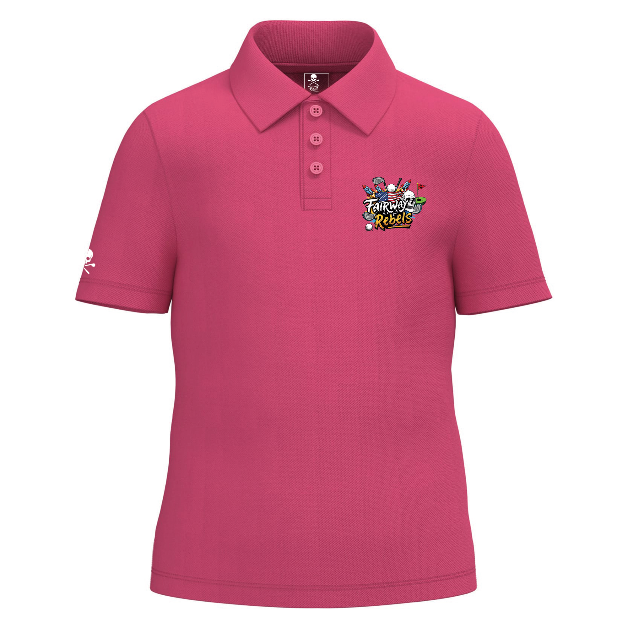 Polo lifestyle Army Enfant Fairway rebels Golf - Fairway Rebels golf