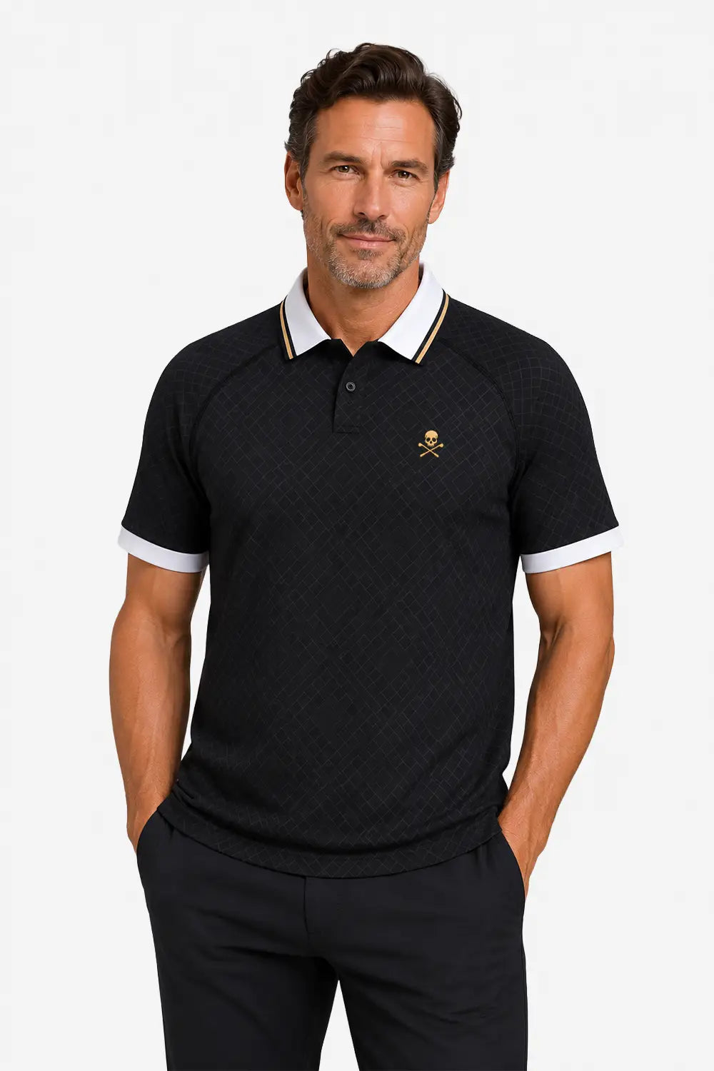 Polo golf homme Dobby Mesh