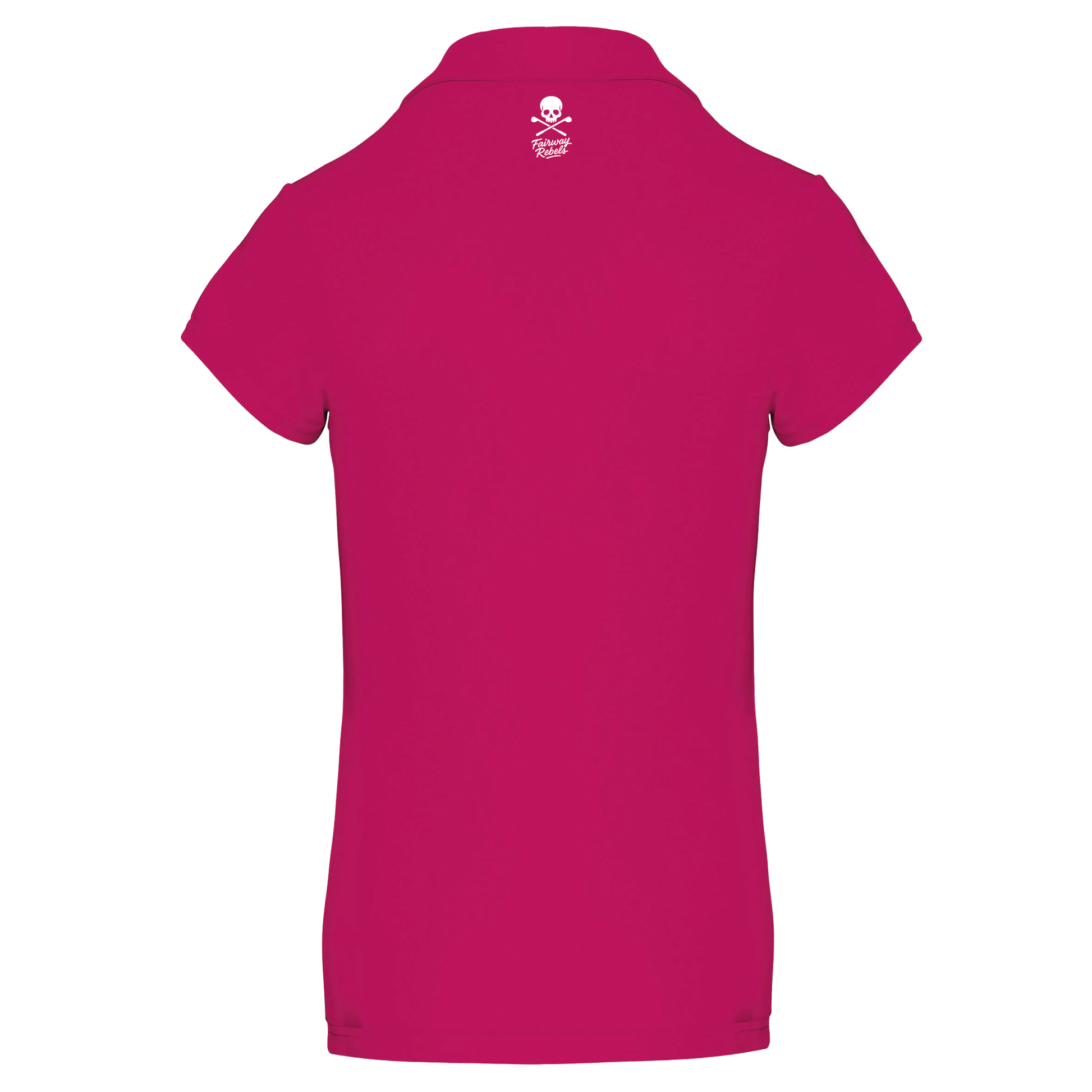 Polo Golf Technique Femme Skull Fushia - Fairway Rebels golf