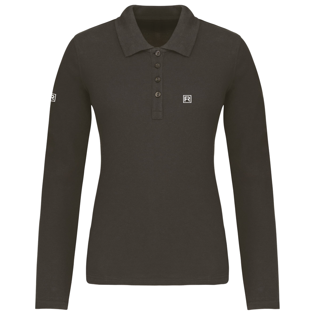 Polo de golf femme manches longues The Two