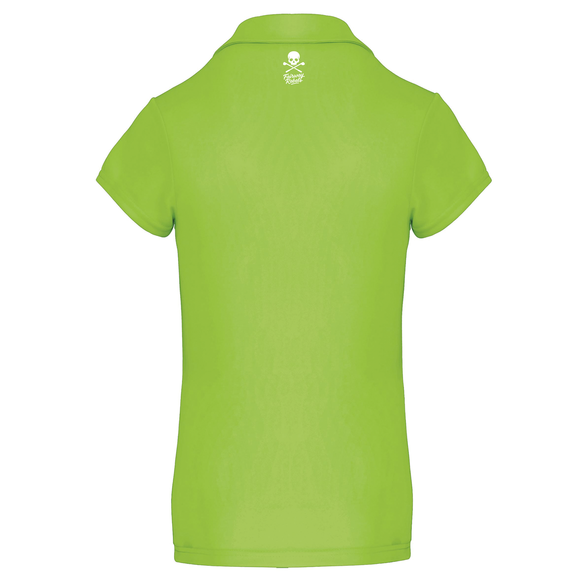Polo Golf Technique Femme Skull Vert - Fairway Rebels golf
