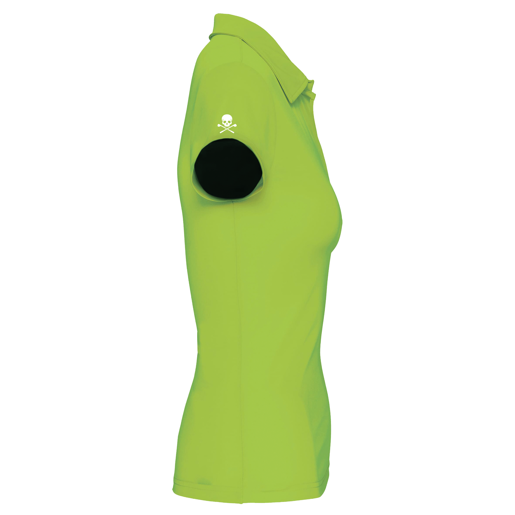 Polo Golf Technique Femme Skull Vert - Fairway Rebels golf