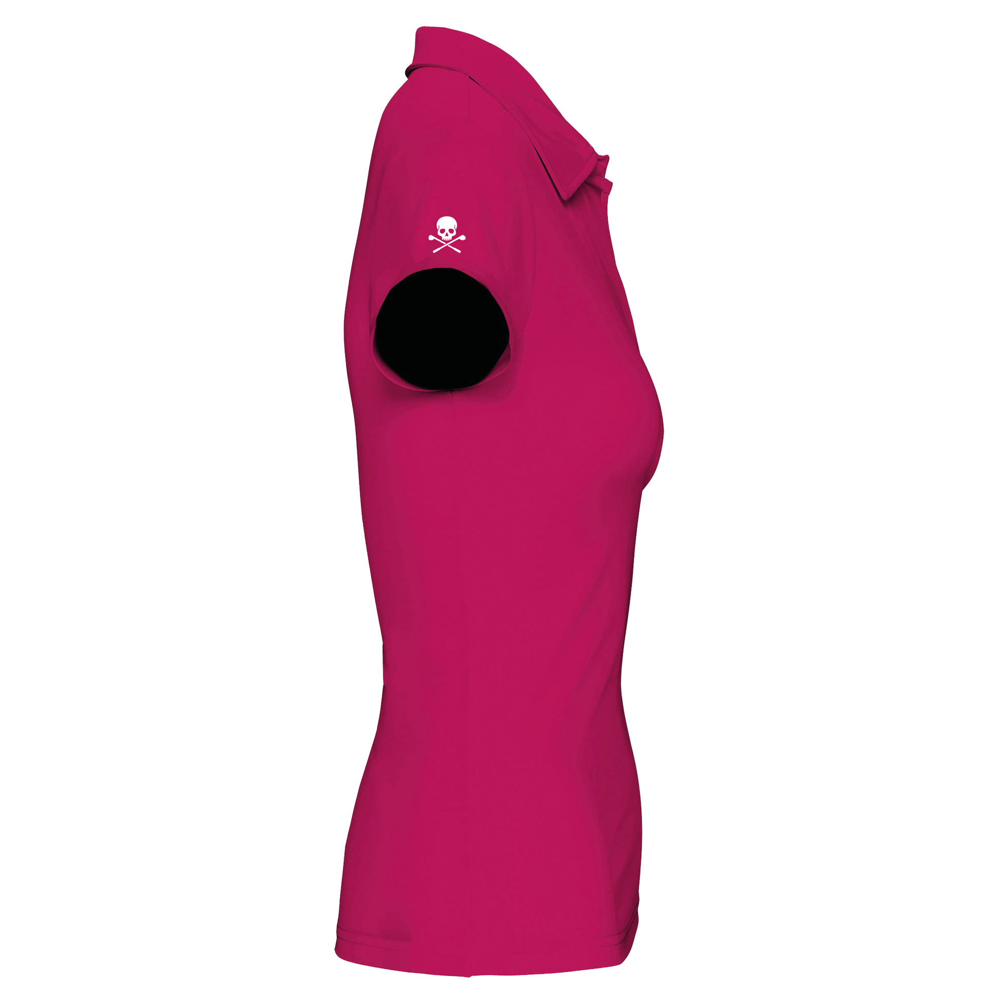 Polo Golf Technique Femme Skull Fushia - Fairway Rebels golf