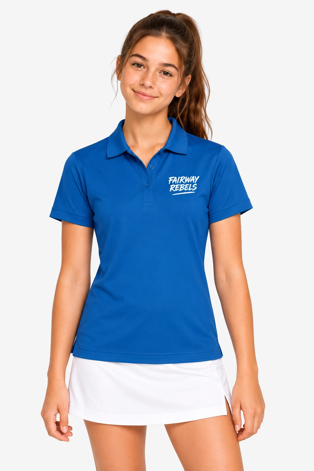 Polo de golf técnico para niño