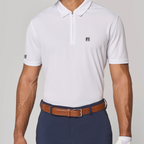 Polo Golf homme blanc 1/4 zip - Fairway Rebels golf - -54.00 EUR