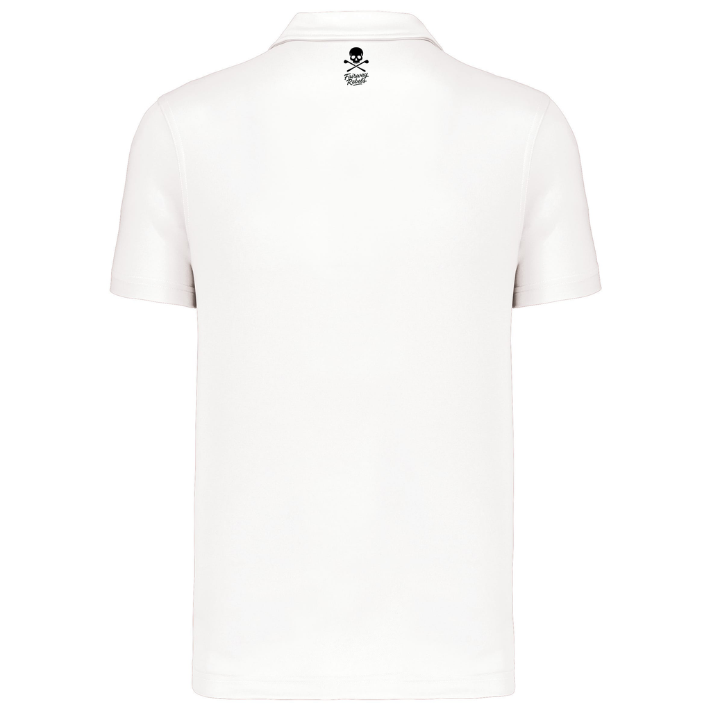 Polo Golf Homme Technique Blanc Fairway Rebels - Fairway Rebels golf