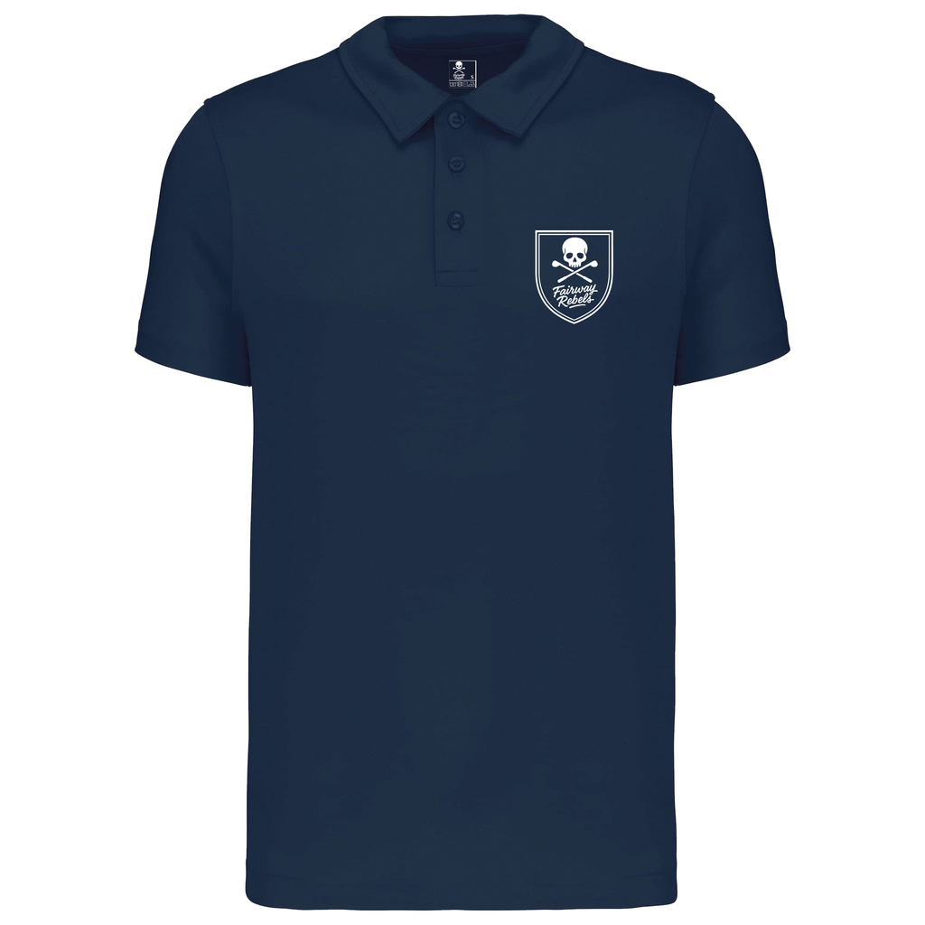 Polo Golf Homme Technique Bleu Marine Fairway Rebels - Fairway Rebels golf