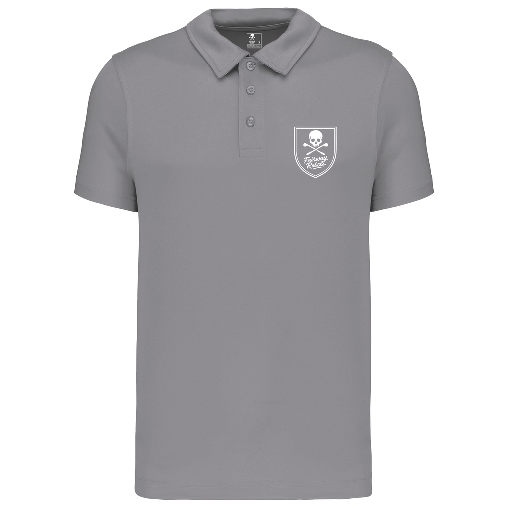 Polo Golf Homme Technique Gris Fairway Rebels - Fairway Rebels golf