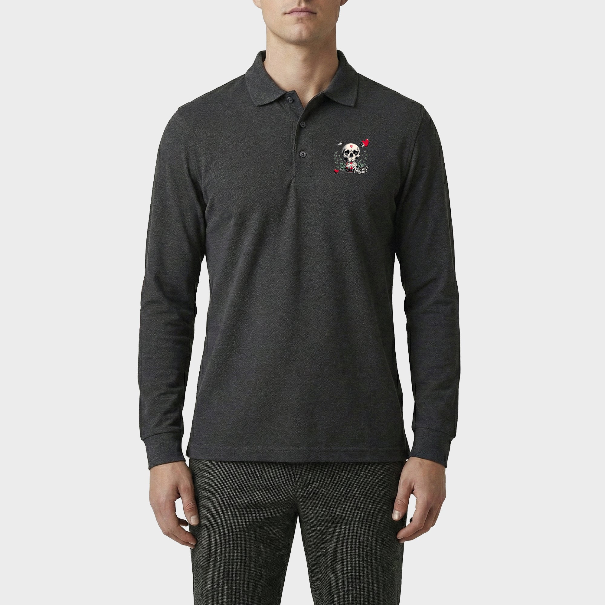 Polo de golf homme Tampa manches longues