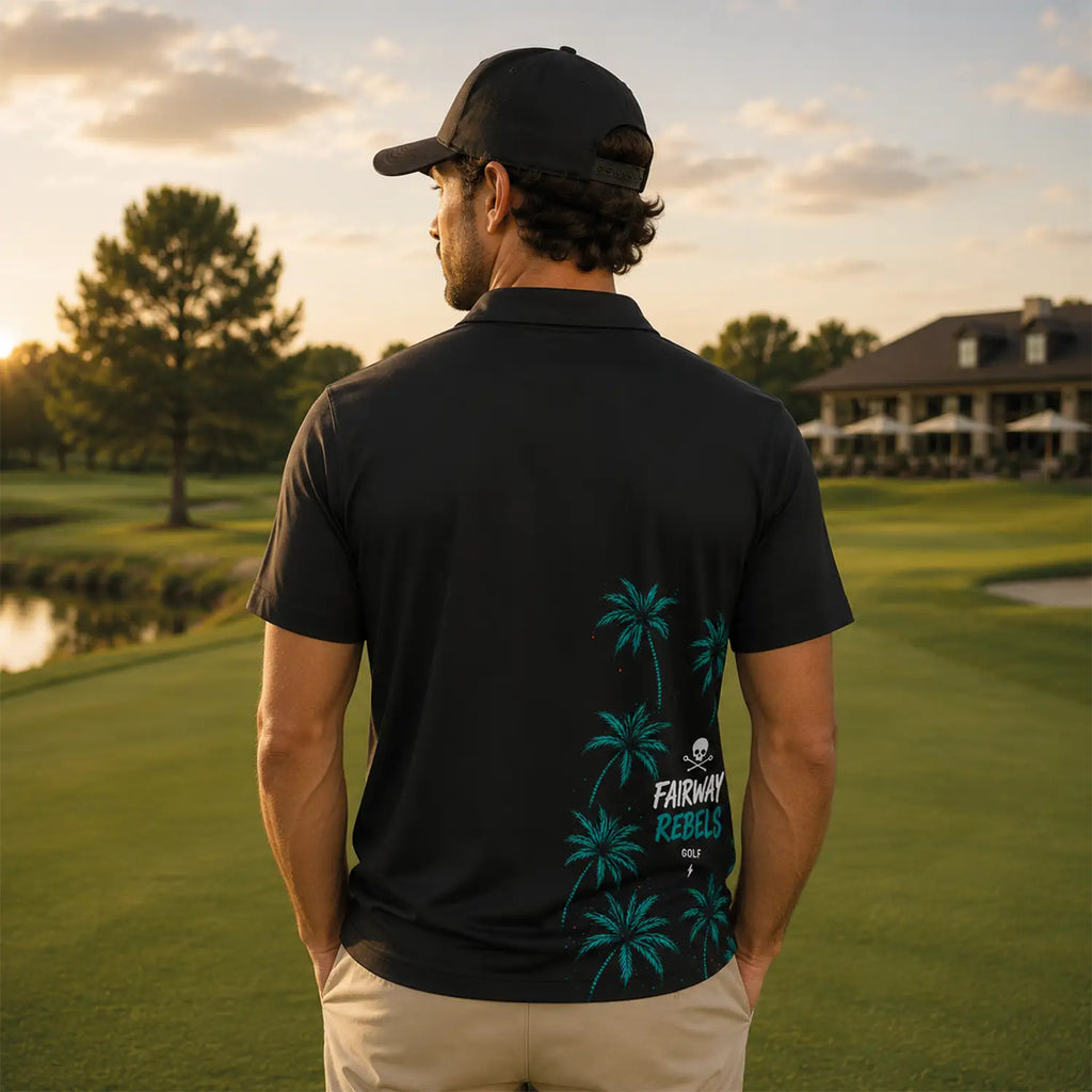 Polo Golf Technique Édition Palm - Vêtement et accessoire de golf Fairway Rebels