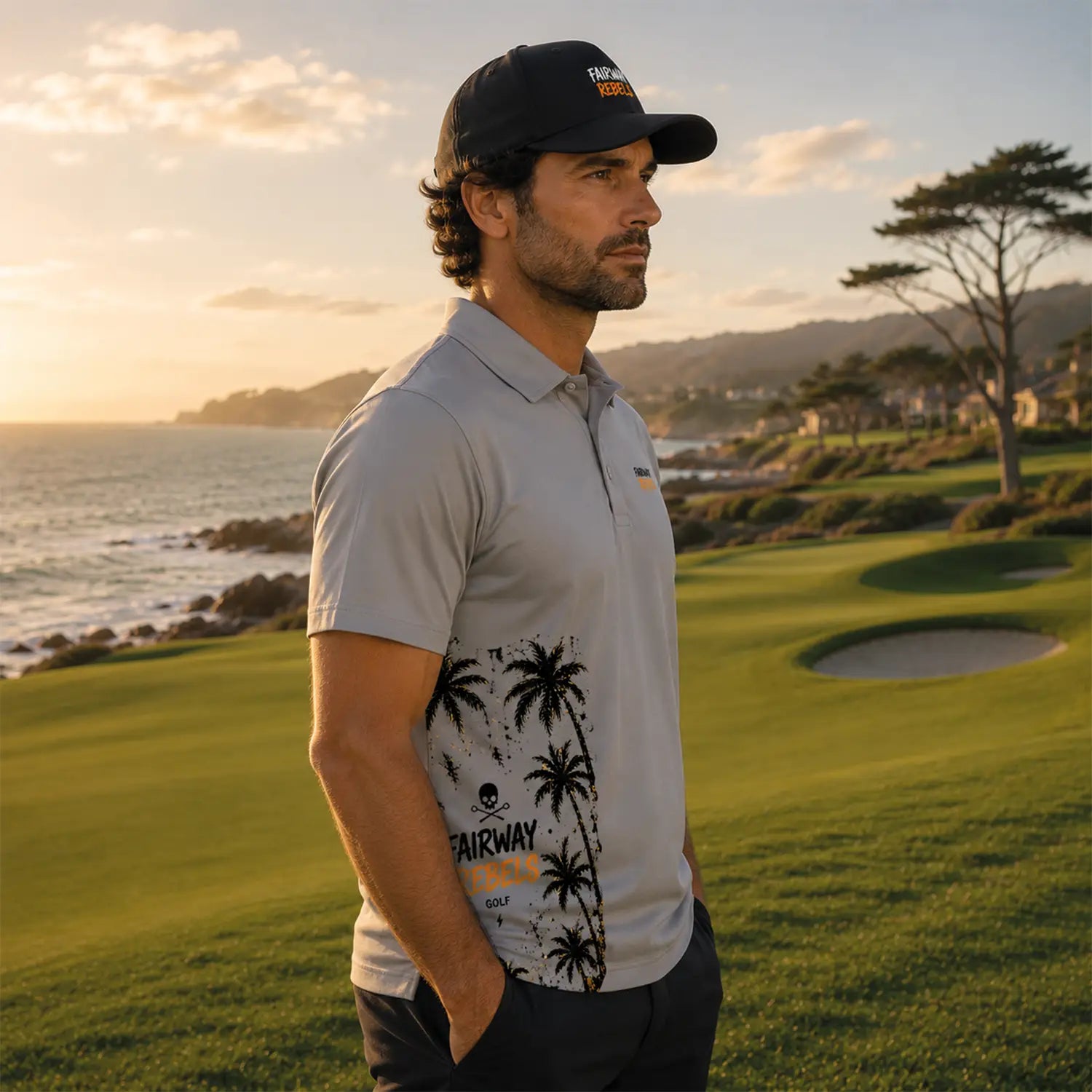 Polo Golf Technique Édition Sandstorm - Vêtement et accessoire de golf Fairway Rebels