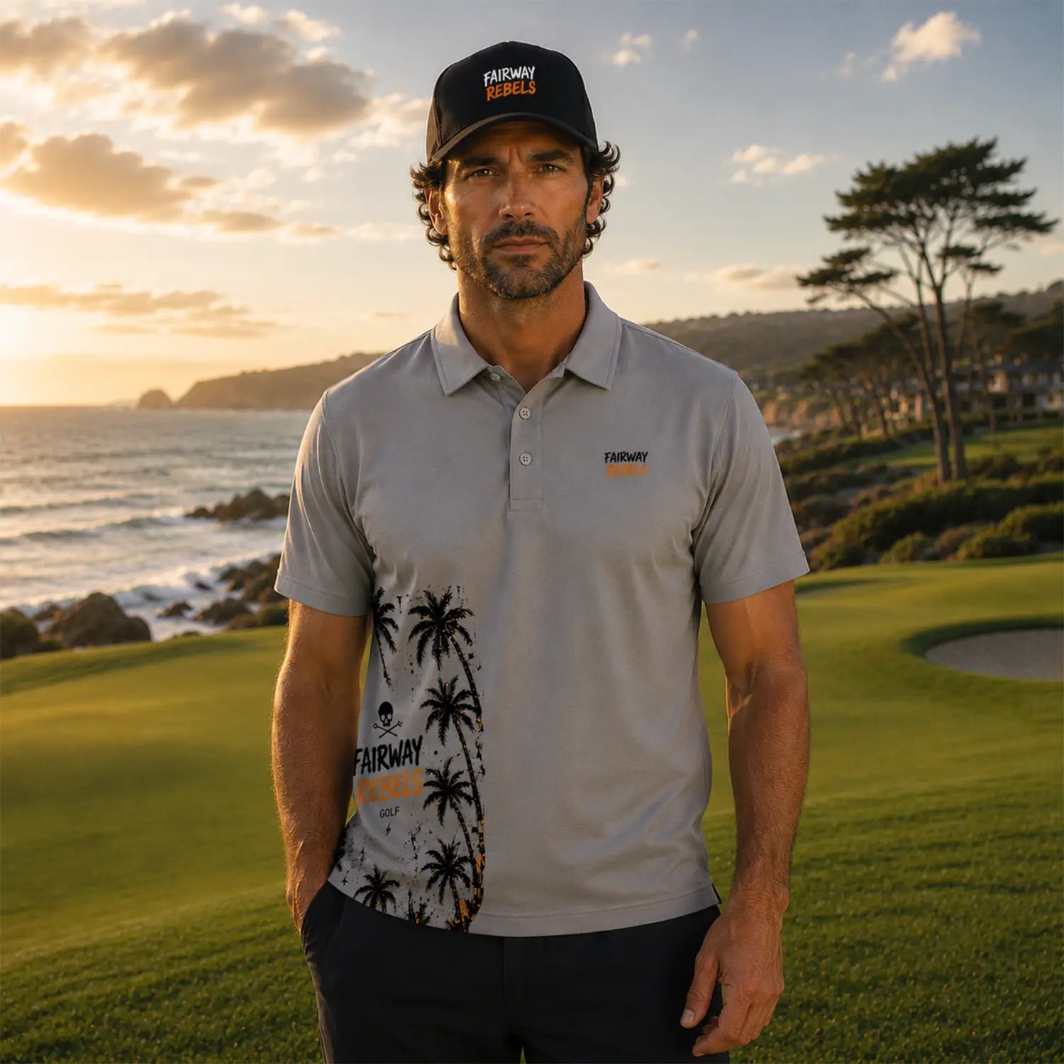 Polo Golf Technique Édition Sandstorm - Vêtement et accessoire de golf Fairway Rebels