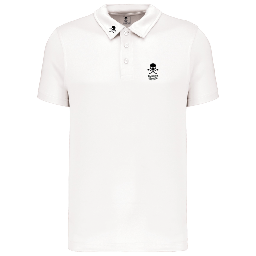 Polo de Golf Homme Technique The One blanc - Fairway Rebels golf -polo golf technique homme -42.00 EUR