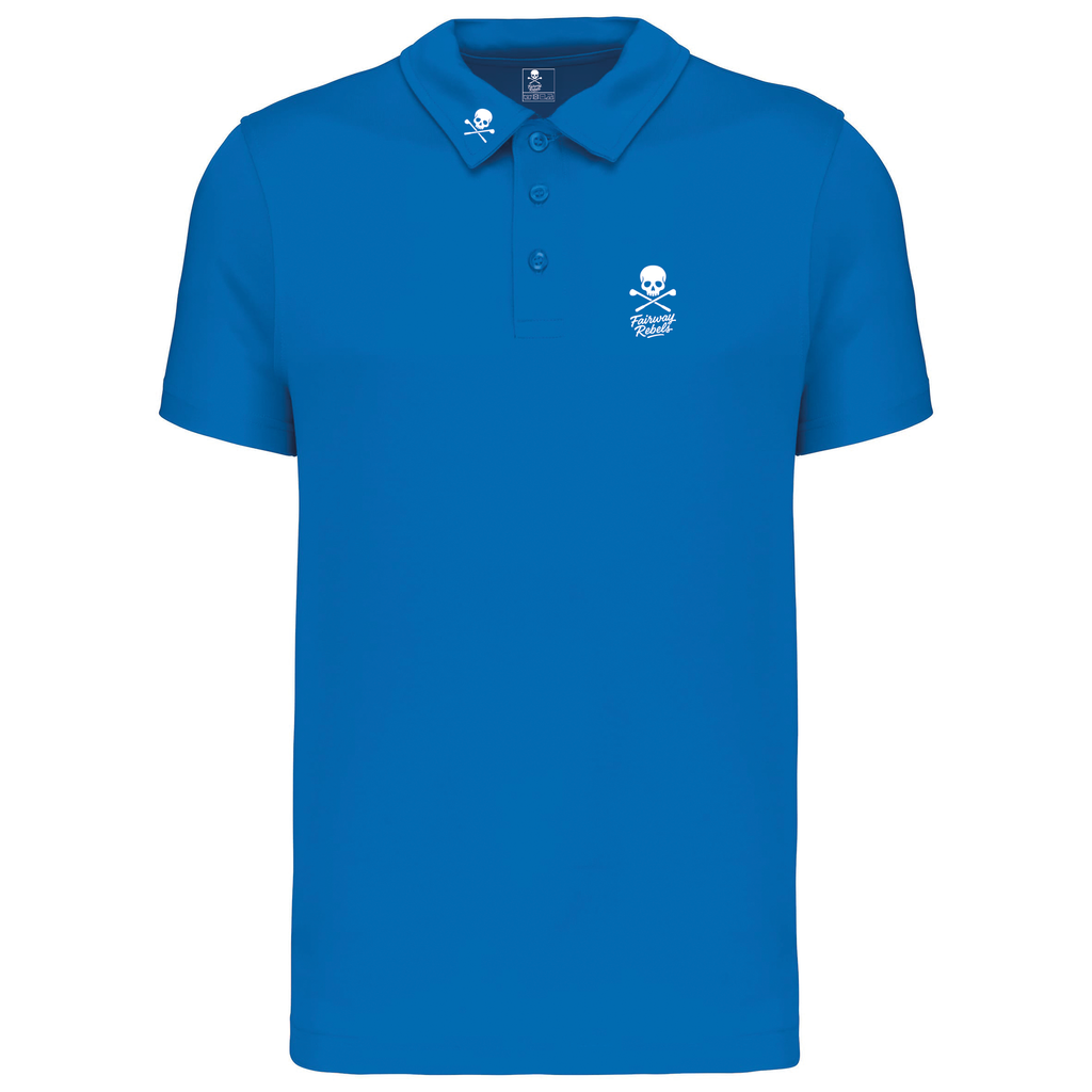Polo de Golf Homme Technique The One bleu - Fairway Rebels golf -polo golf technique homme -42.00 EUR