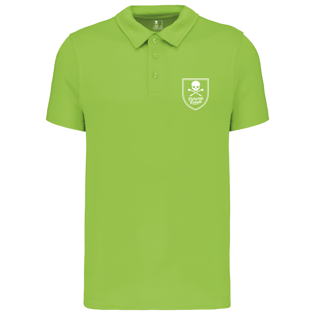 Polo Golf Homme Technique Vert Fairway Rebels - Fairway Rebels golf