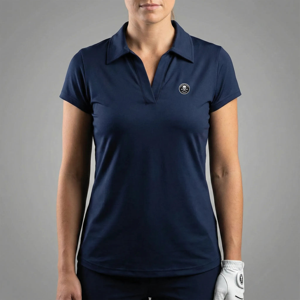 Polo golf Femme Col V Cool Plus